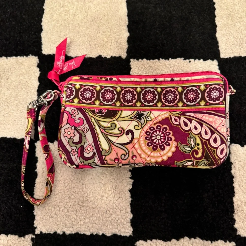 Vera Bradley Lot of 3 Wristlet Zip Top Pouch Bags - Picture 5 of 13